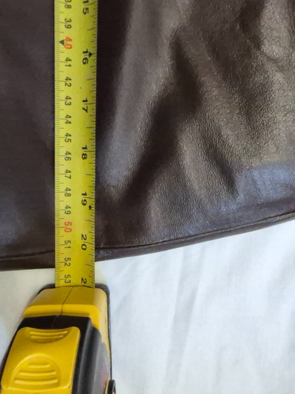 Genuine leather Jeaneology pants size 12 - Picture 5 of 8